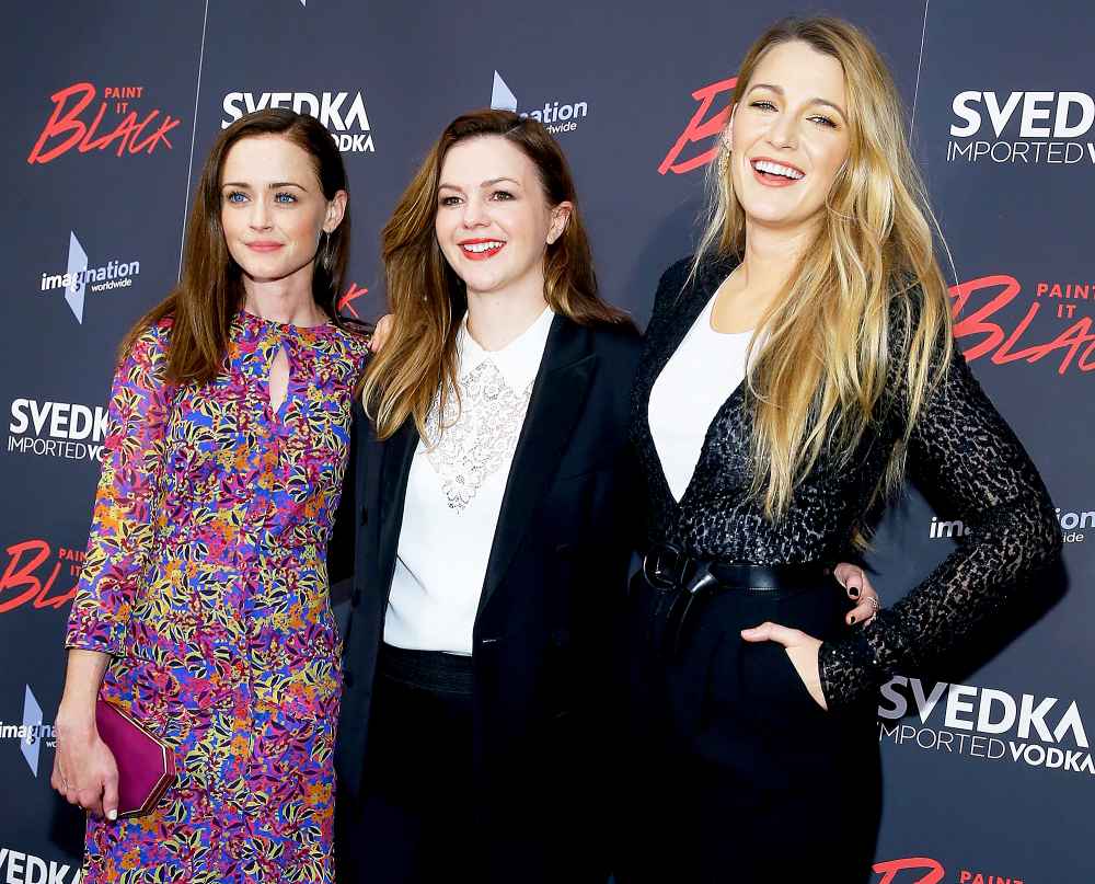 Alexis Bledel, Amber Tamblyn and Blake Lively