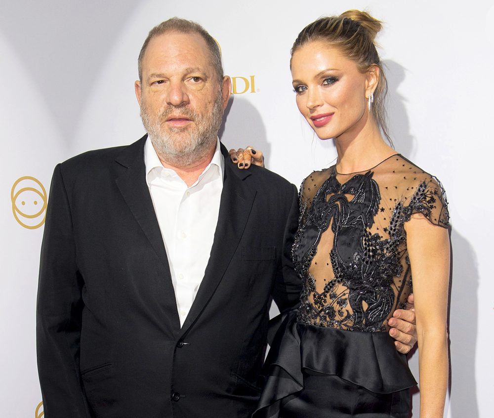 Harvey Weinstein and Georgina Chapman