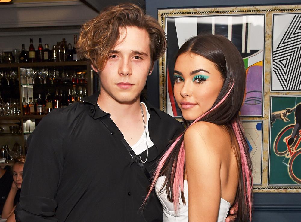 Brooklyn Beckham and Madison Beer