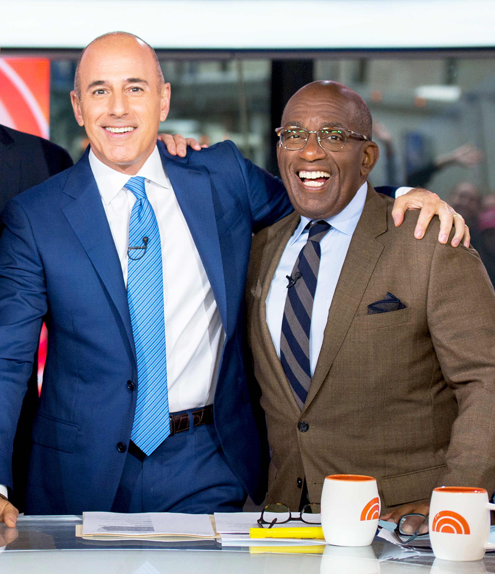 Matt Lauer and Al Roker