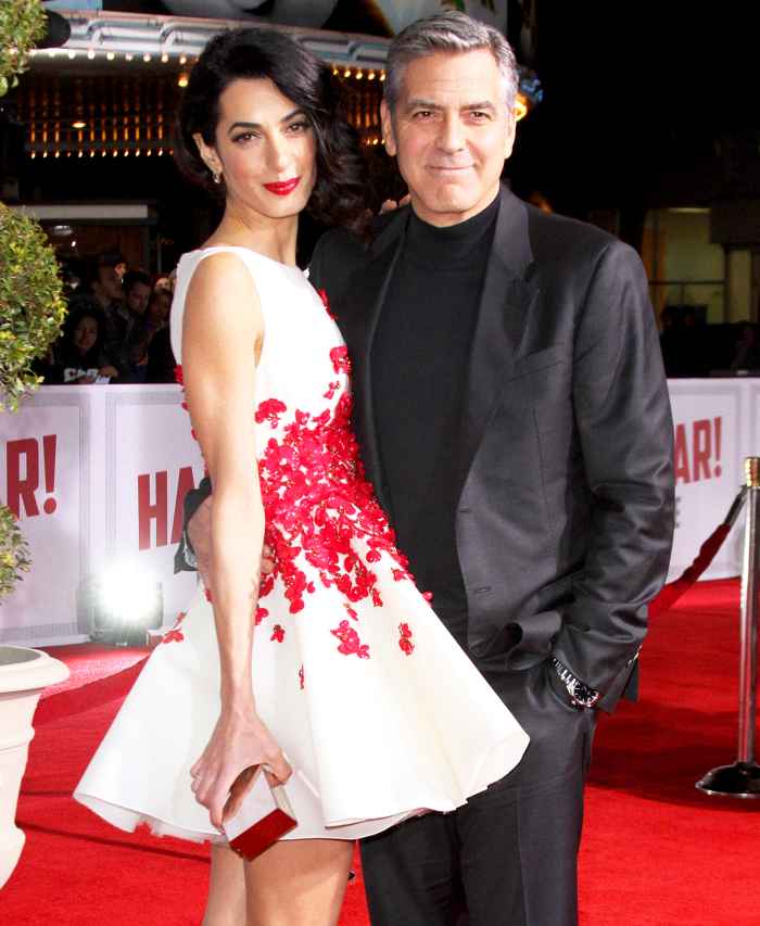 George Clooney and Amal