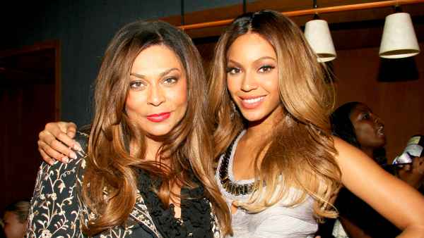 Tina Knowles and Beyonce