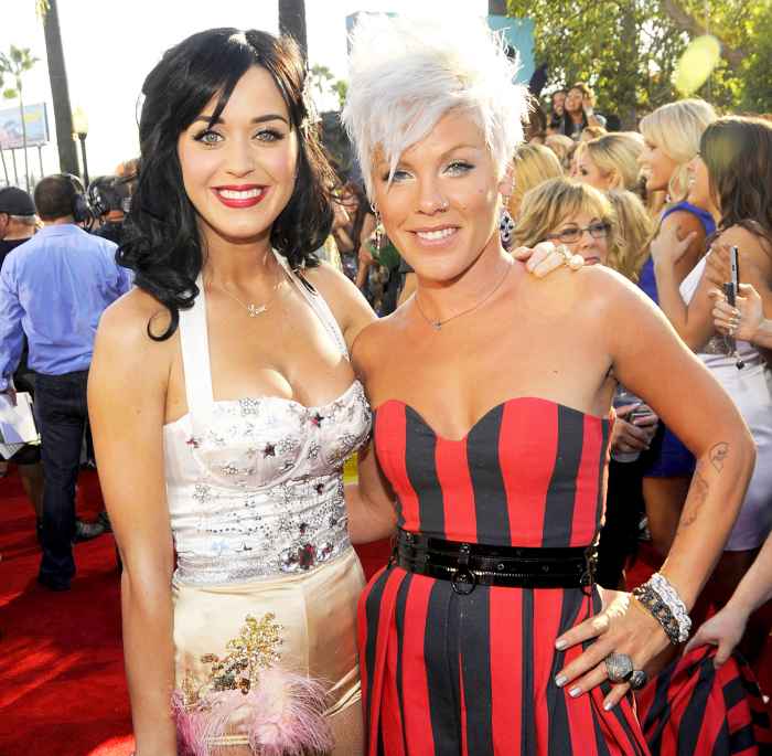 Katy Perry and Pink