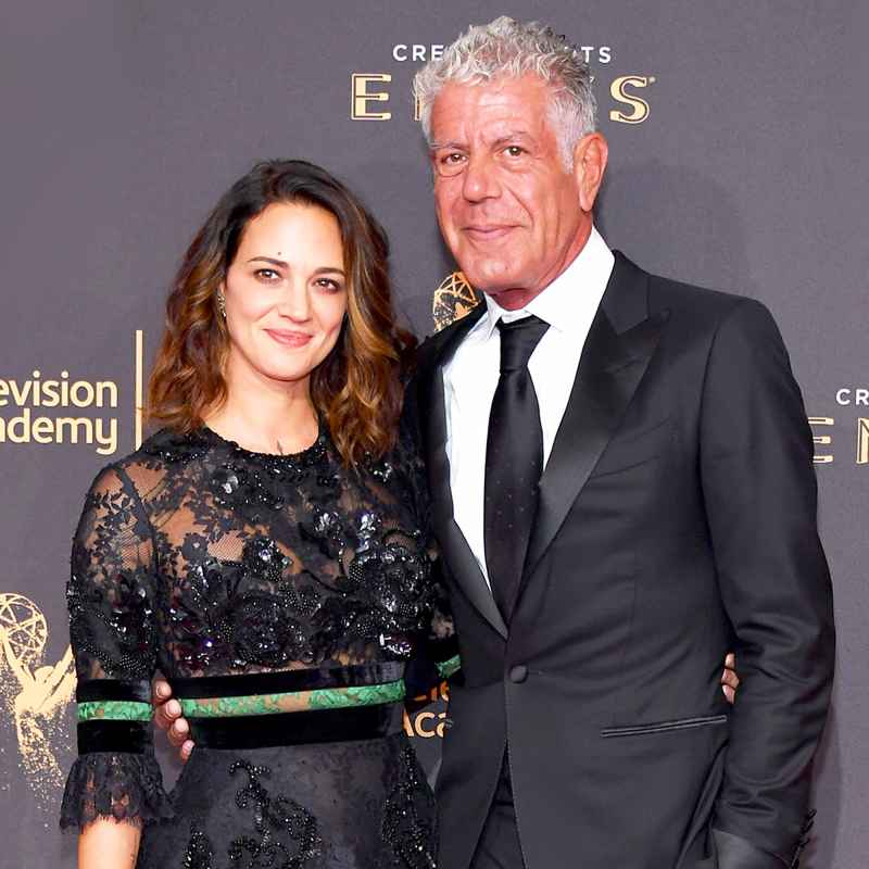 Anthony Bourdain and Asia Argento