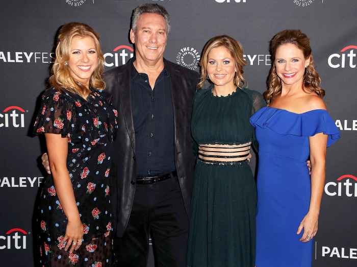 Jodie Sweetin, Jeff Franklin, Candace Cameron-Bure and Andrea Barber