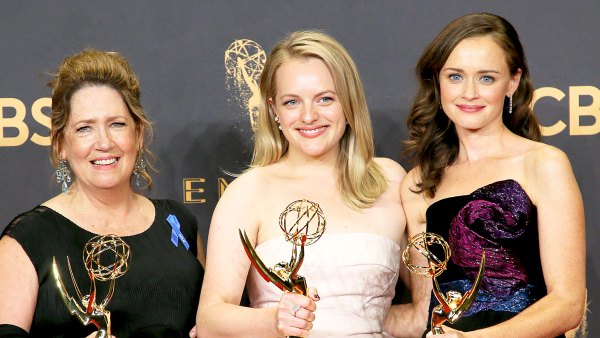 Ann Dowd, Elisabeth Moss and Alexis Bledel