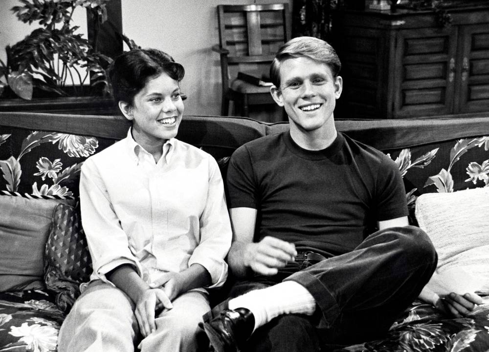 Erin Moran and Ron Howard