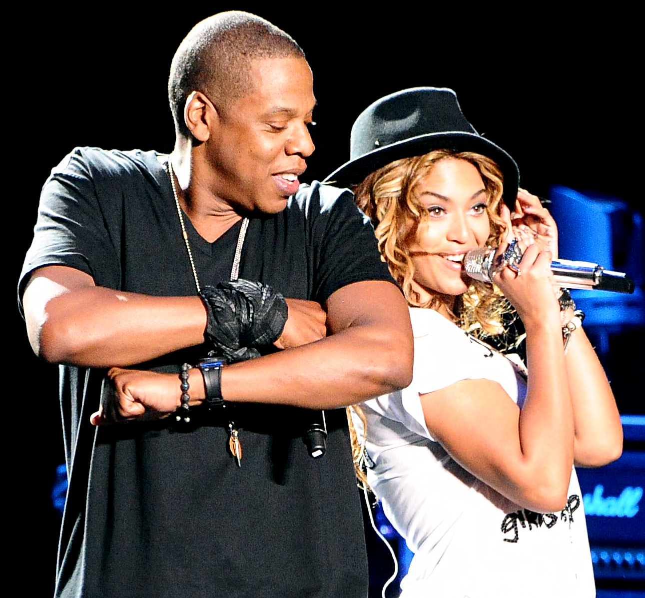 Jay Z and Beyonce