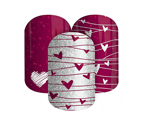 V-Day Manis JamBerryNails