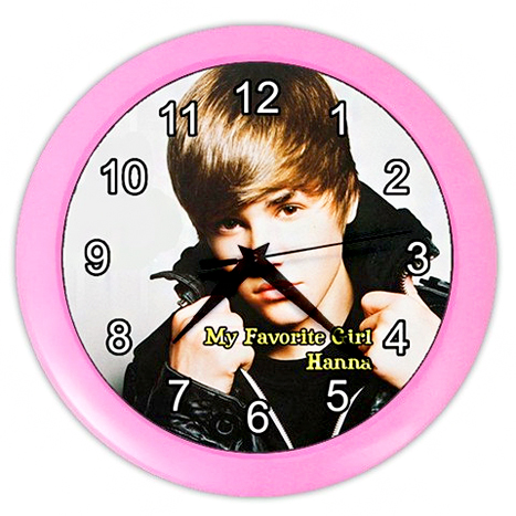 Justin Bieber Clock