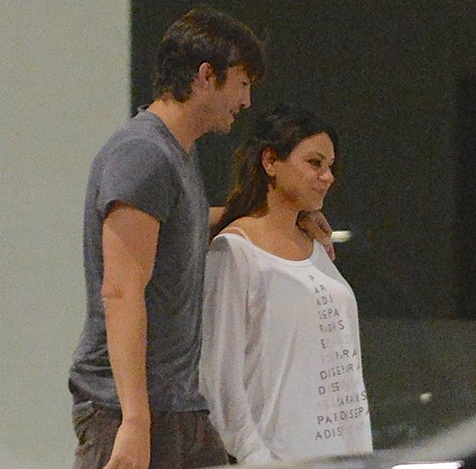 Ashton Kutcher & Mila