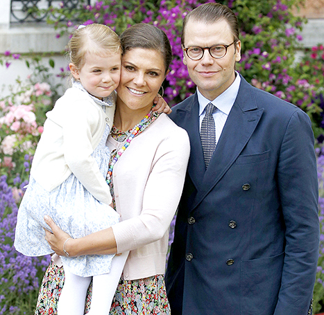 Princess Estelle and family