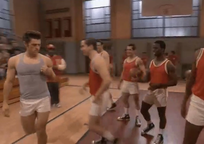 Aaron Tveit's tiny shorts in 'Grease: Live'