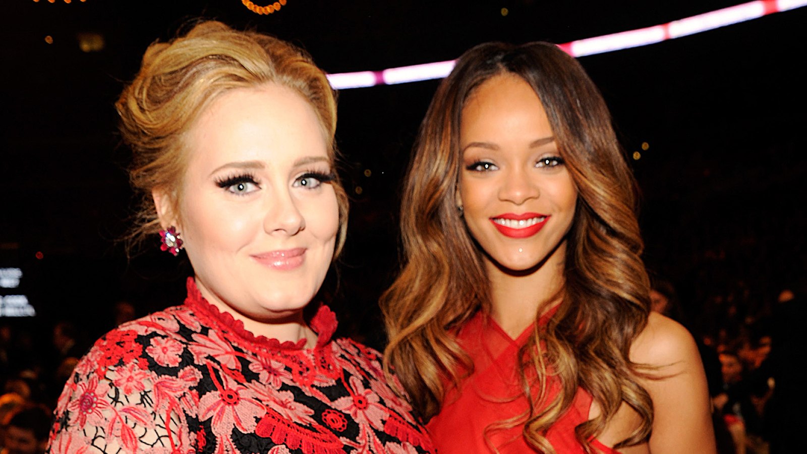 Adele and Rihanna