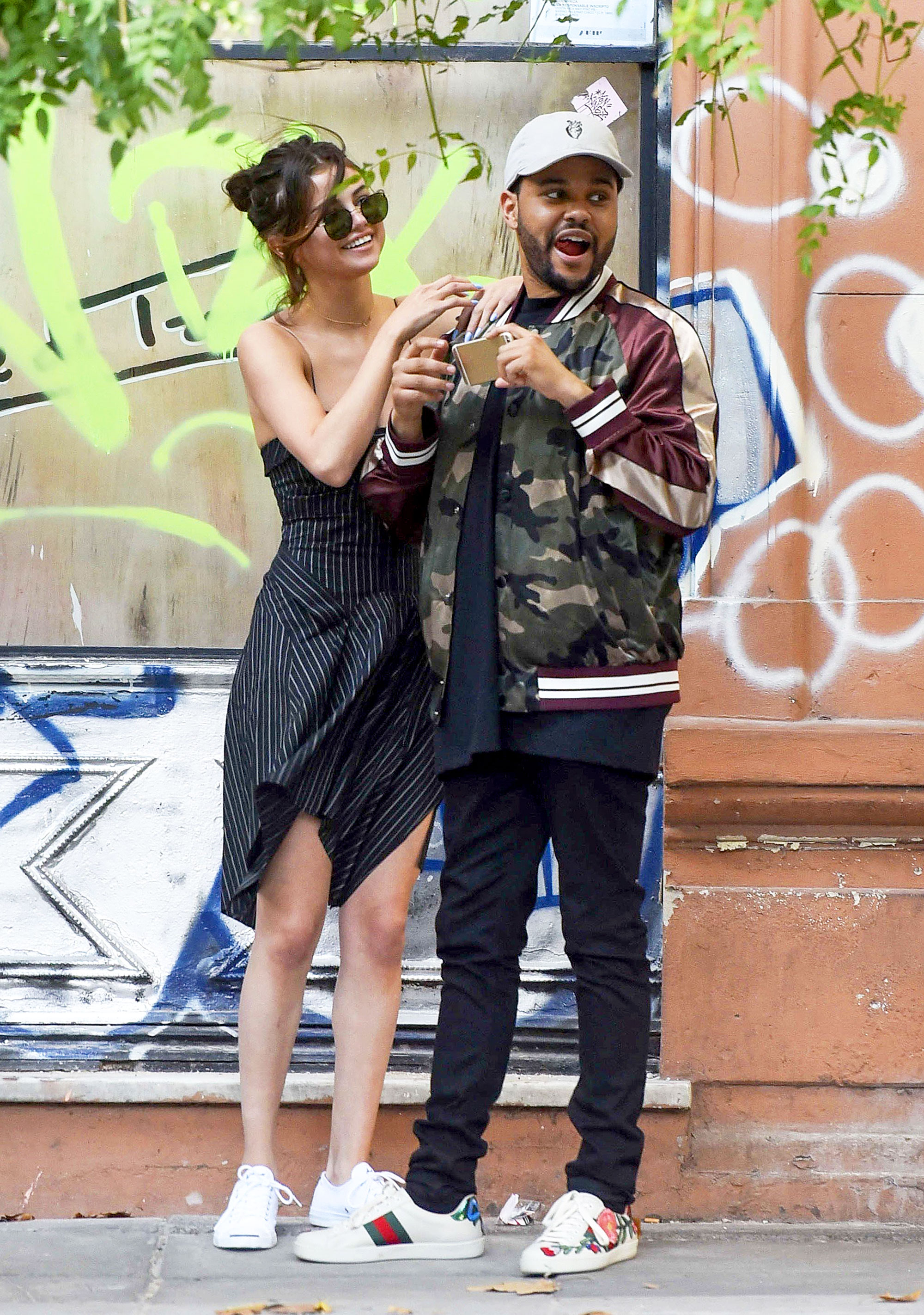 Selena Gomez and The Weeknd