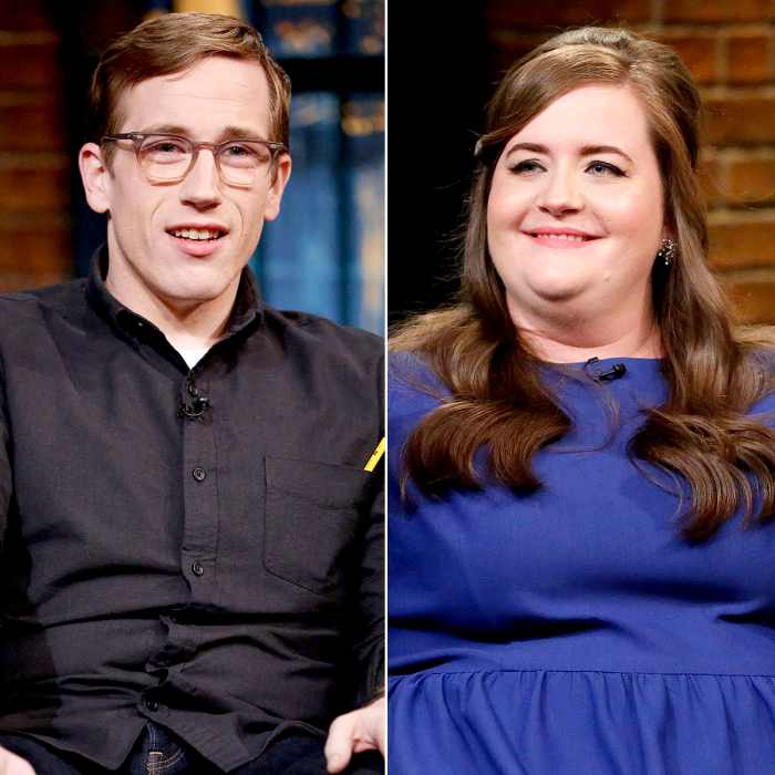 Conner O'Malley and Aidy Bryant