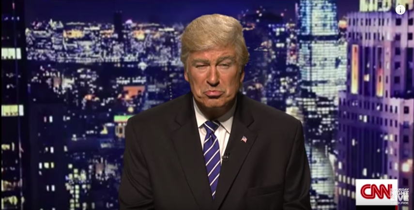 Alec Baldwin as Donald Trump on 'Saturday Night Live'
