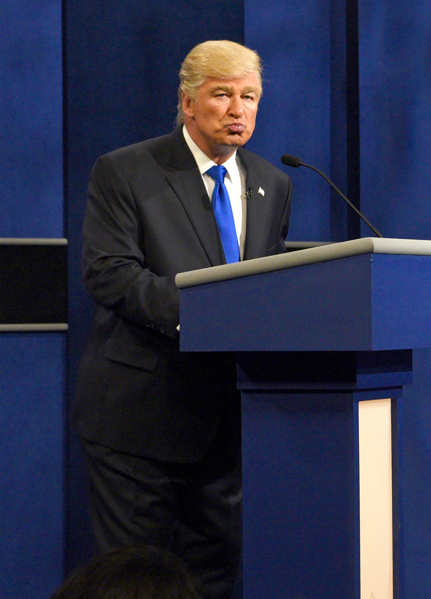 Alec Baldwin's Trump Says Women Accusers Need to 'Shut the Hell Up'