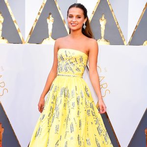 Alicia Vikander and Belle