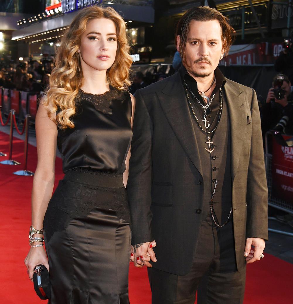 Amber Heard and Johnny Depp