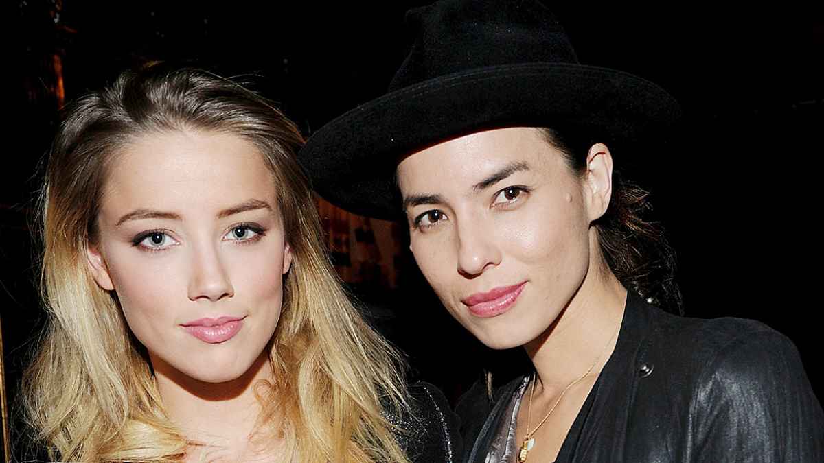 Amber Heard and Taysa van Ree