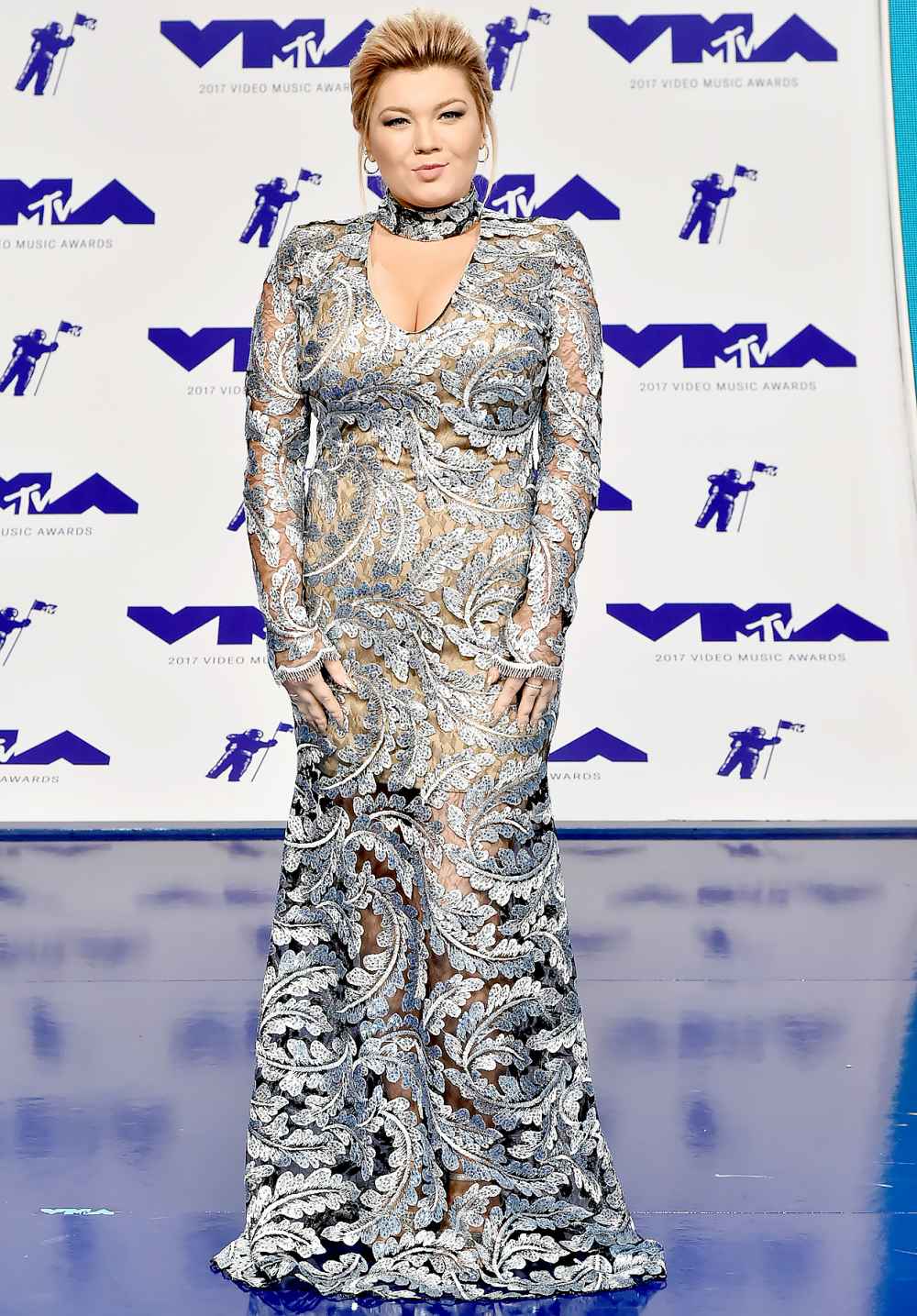 Amber Portwood attends the 2017 MTV Video Music Awards at The Forum on August 27, 2017 in Inglewood, California.
