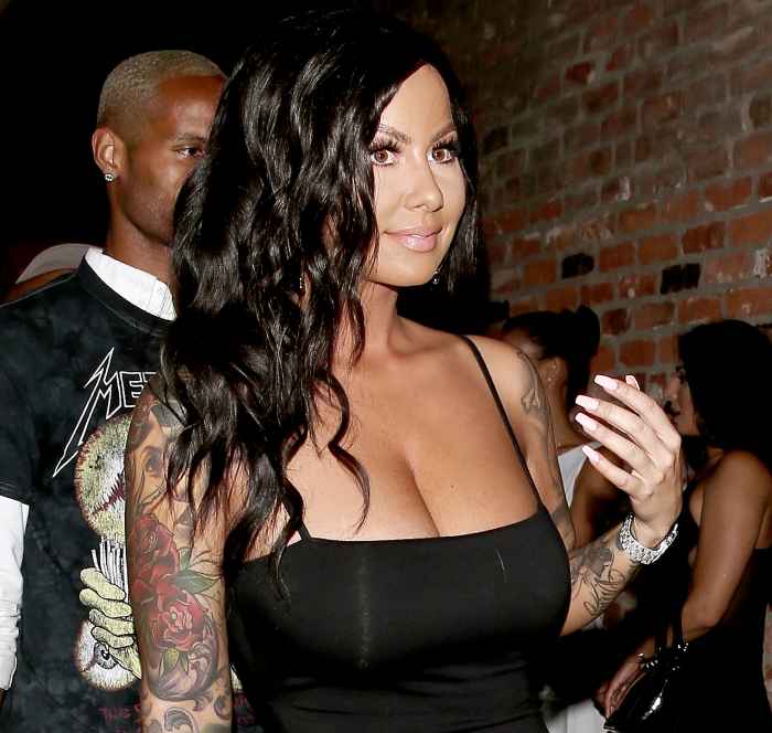 Amber Rose Looks Totally Different With Long, Wavy Hair: Pic