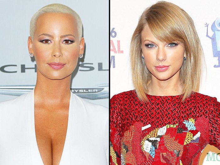 Amber Rose and Taylor Swift