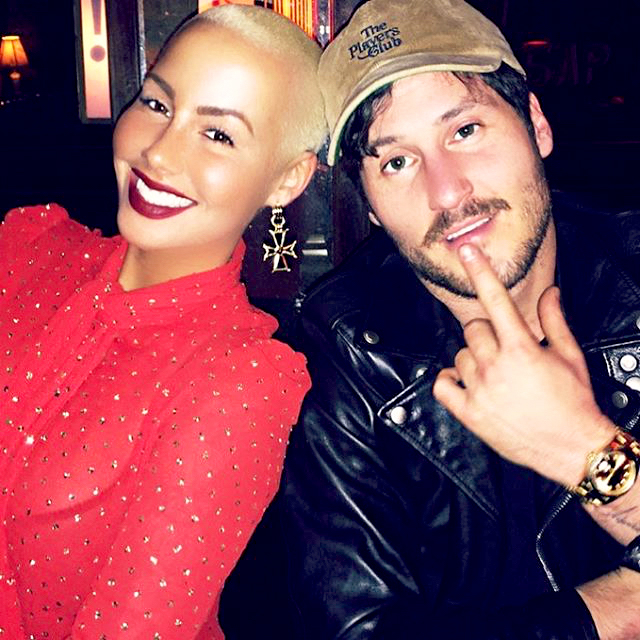 Amber Rose and Val Chmerkovskiy