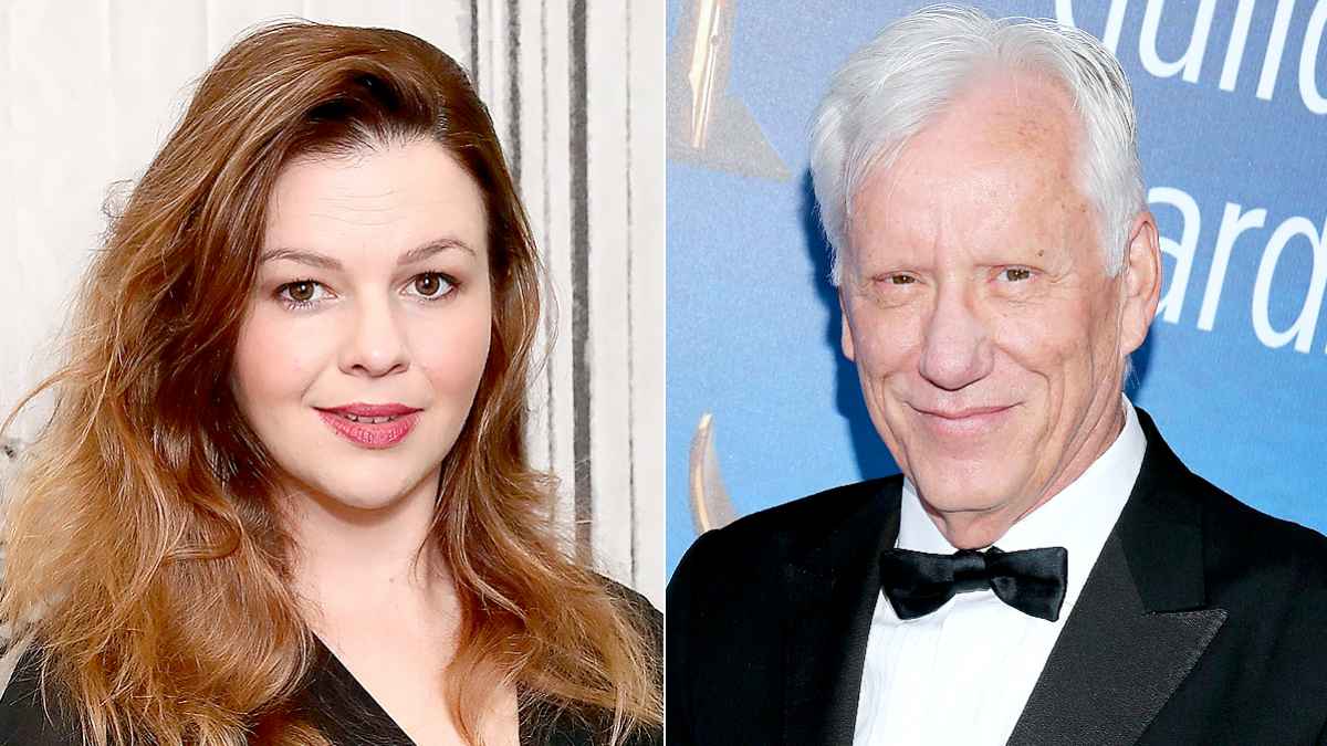 Amber Tamblyn and James Wood