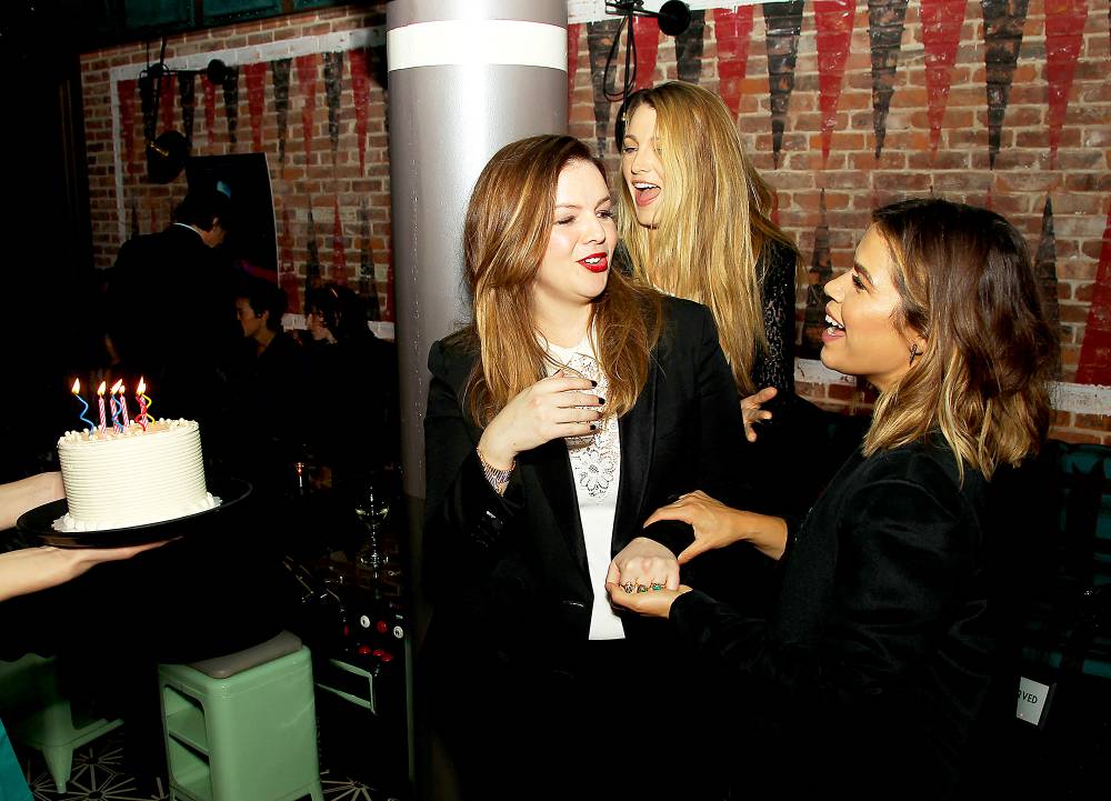 Amber Tamblyn, Blake Lively and America Ferrera
