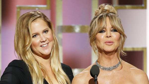 Amy Schumer Goldie Hawn Golden Globes
