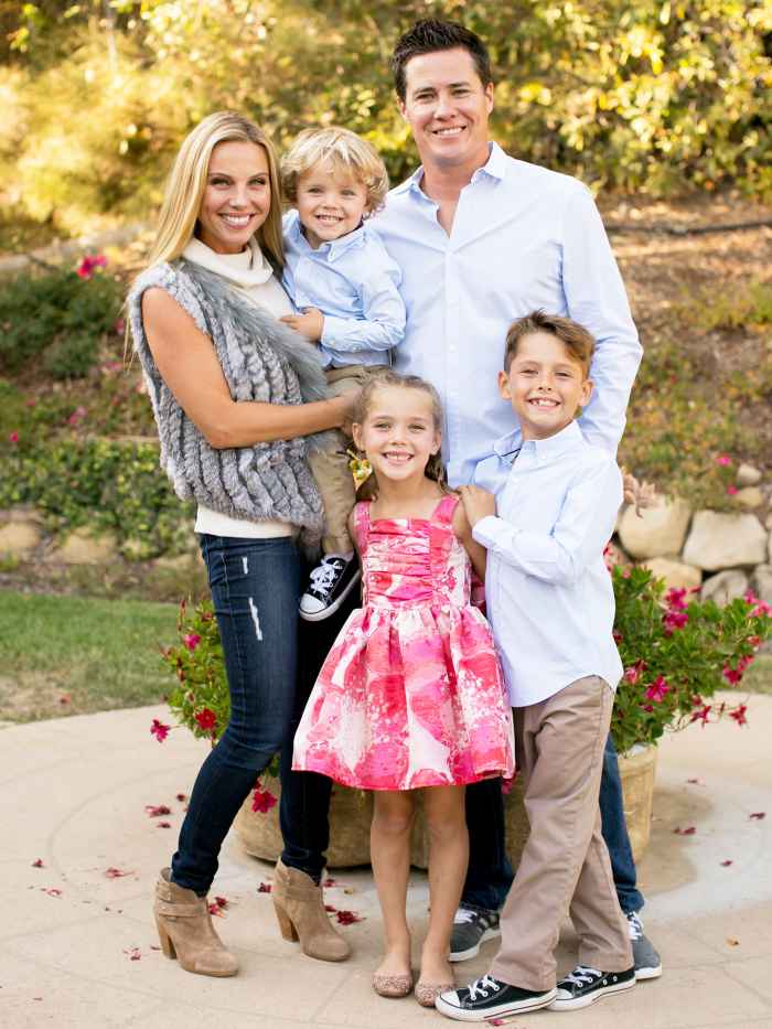 Andrew Firestone and his family