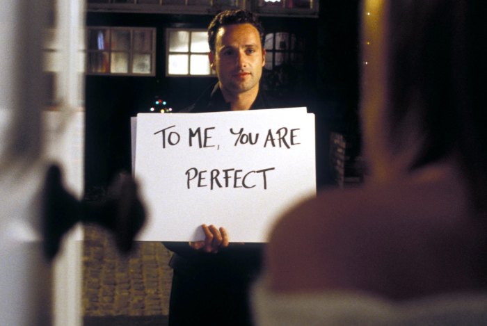 Andrew Lincoln in Love Actually, 2003.