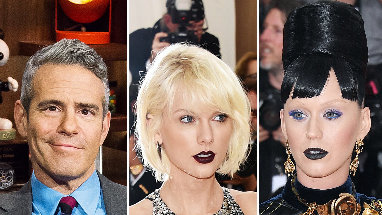 Andy Cohen Taylor Swift Katy Perry