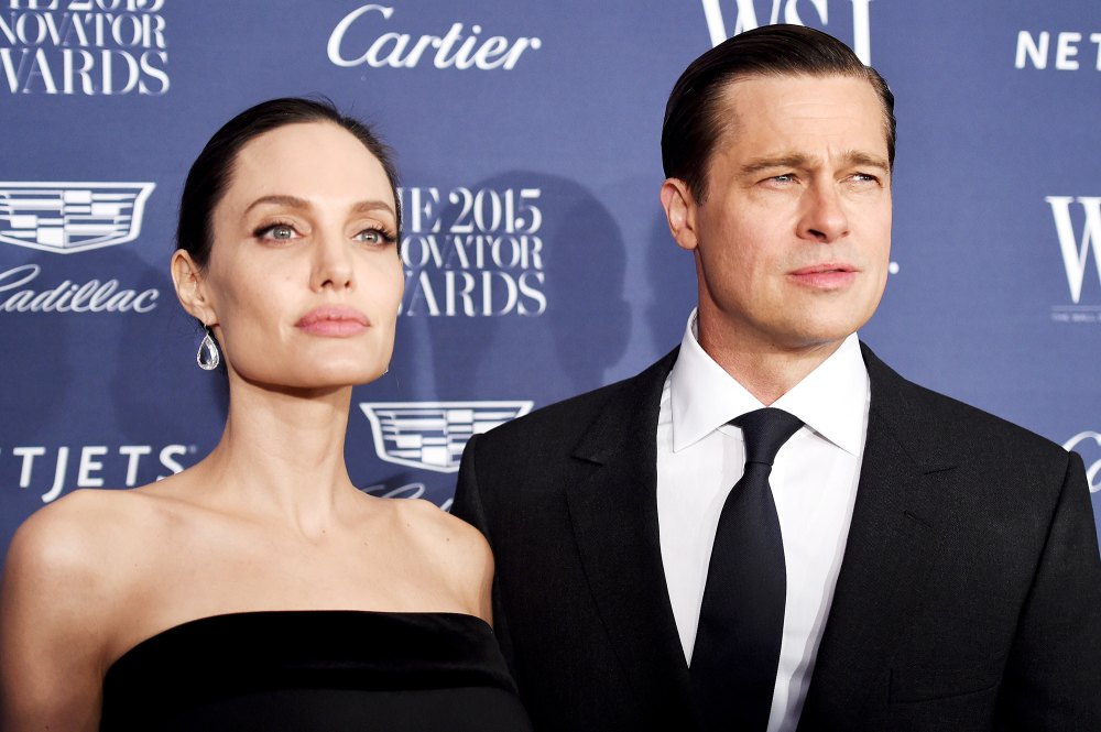 2015 Entertainment Innovator Angelina Jolie-Pitt and Brad Pitt
