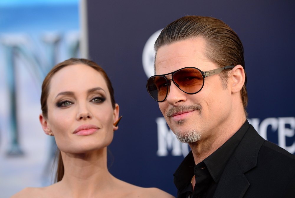 Angelina Jolie and Brad Pitt