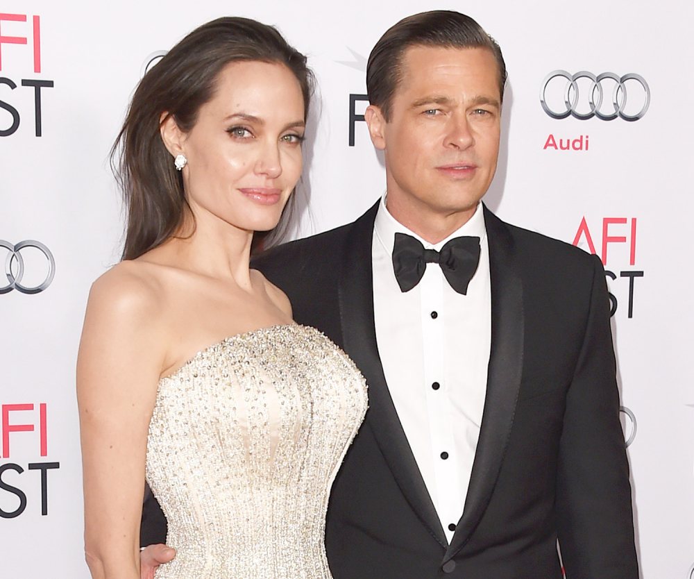 Angelina Jolie and Brad Pitt