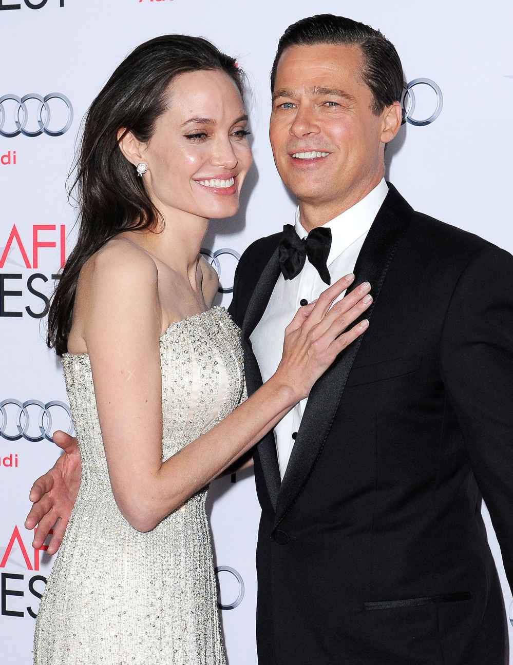 Angelina Jolie and Brad Pitt