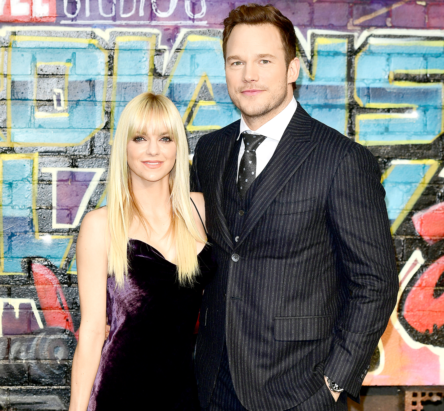 Chris Pratt and Anna Faris attend the European Premiere of Guardians of the Galaxy Vol. 2 held at the Eventim Apollo, London, April 24, 2017.