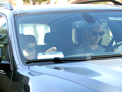 Anne and Adam in car