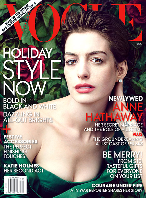 Anne Hathaway Vogue Cover