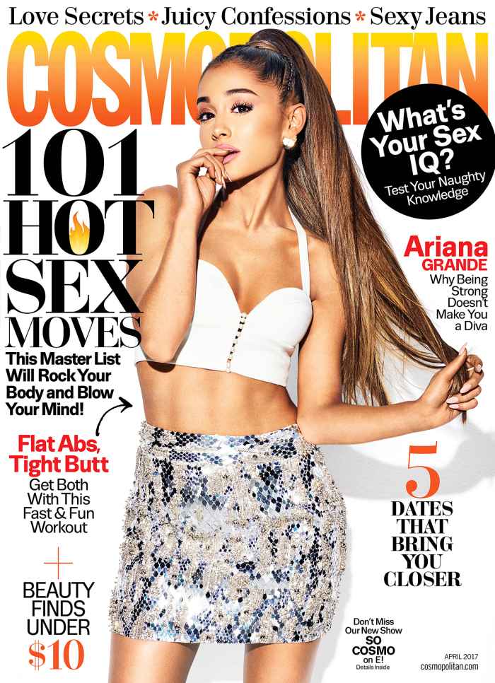 Ariana Grande Cosmopolitan cover