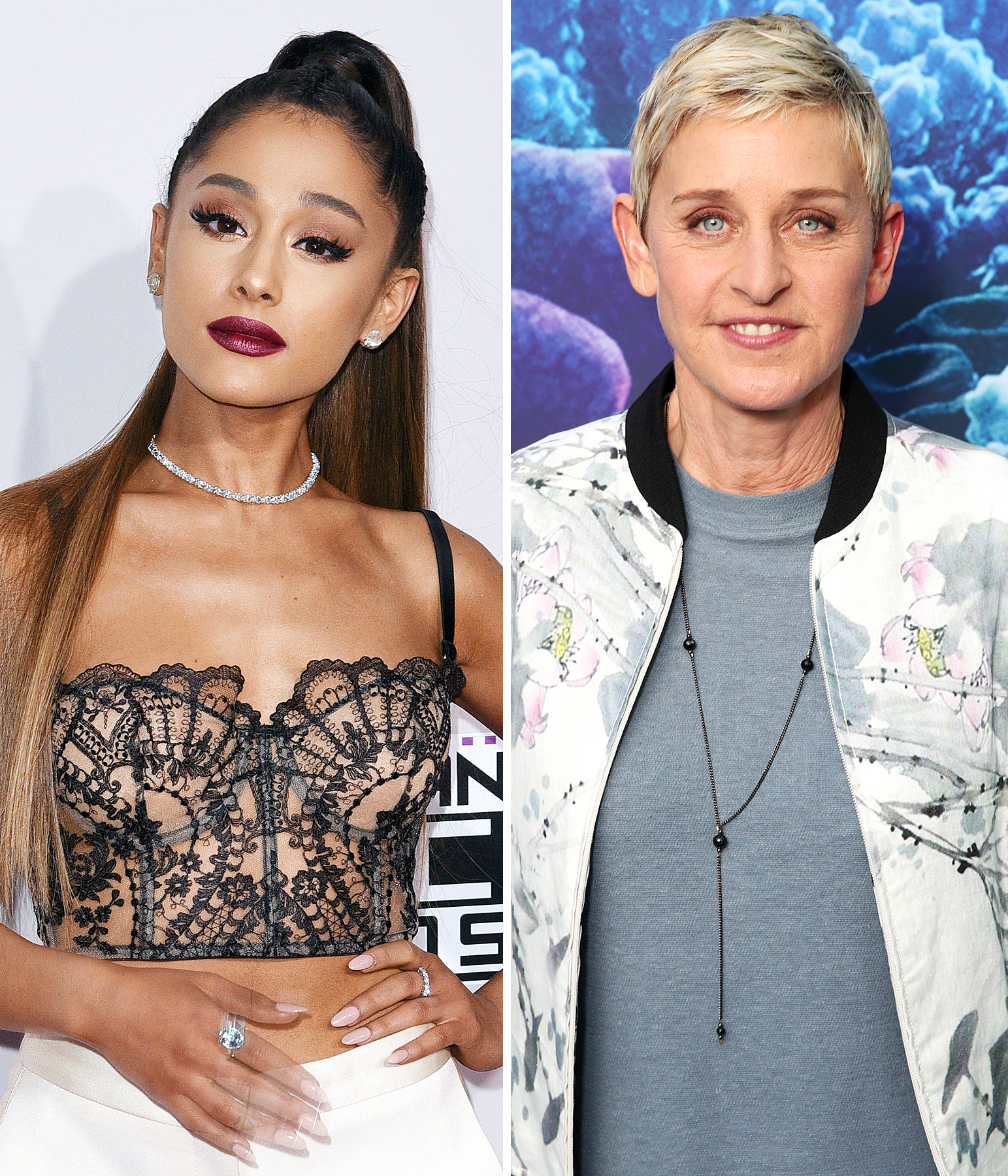 Ariana Grande Ellen DeGeneres Donald Trump transgender