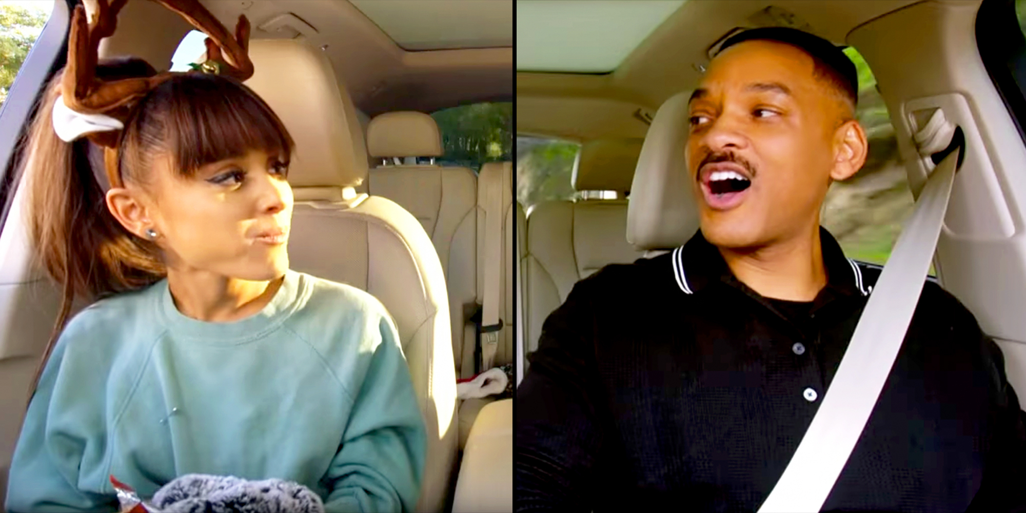 Ariana Grande and Will Smith