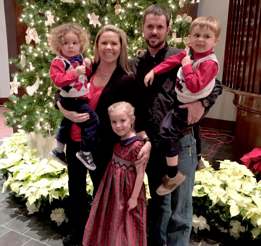 The Evans family.