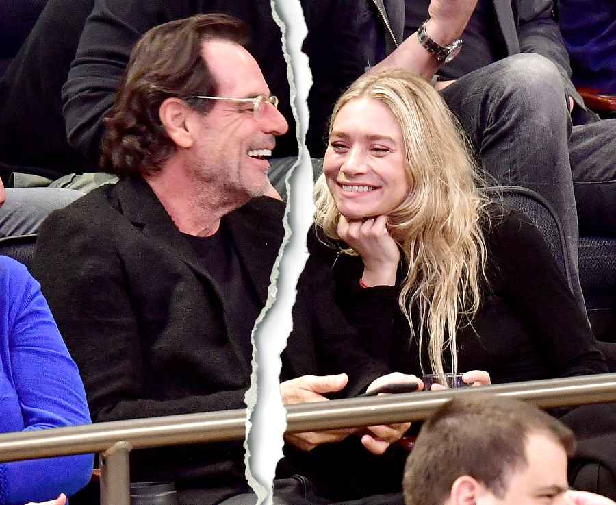 Ashley Olsen and Richard Sachs