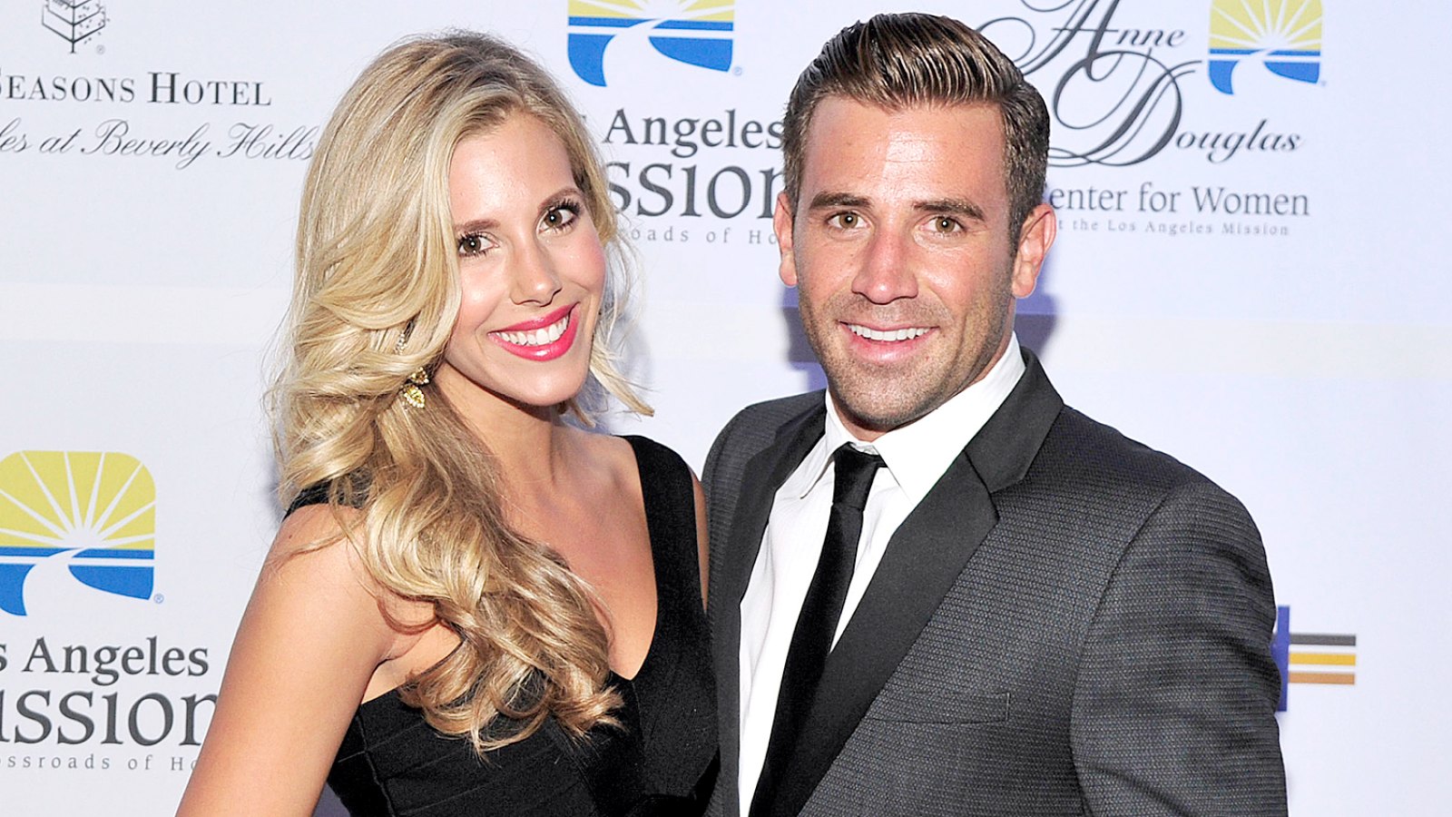 Ashley Slack and Jason Wahler attend the Los Angeles Mission's "Legacy of Vision" Gala at the Four Seasons Hotel Beverly Hills on September 24, 2013 in Beverly Hills, California.
