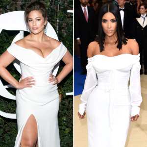 Ashley Graham kim kardahsian