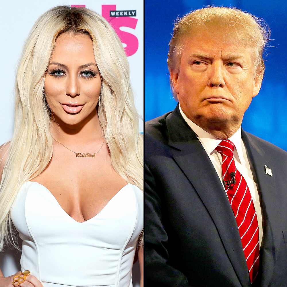 Aubrey O’Day and Donald Trump